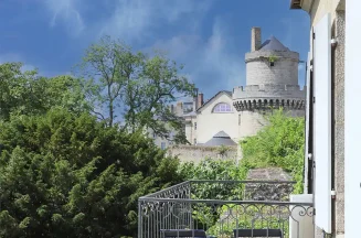 terrasse maison hôtes Alençon